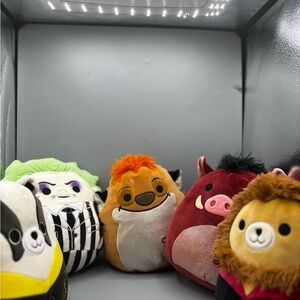 Bundle of 5 Squishmallows